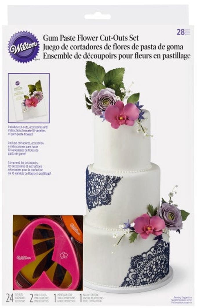Wilton Uitstekers voor Gum Paste Bloemen set/28