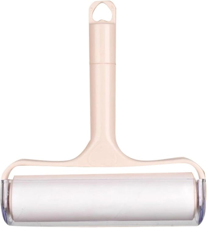 Pluisrol - Kledingroller - Haren Verwijderen - Extra Sterke Hechting - 16 cm Rol - Kaki