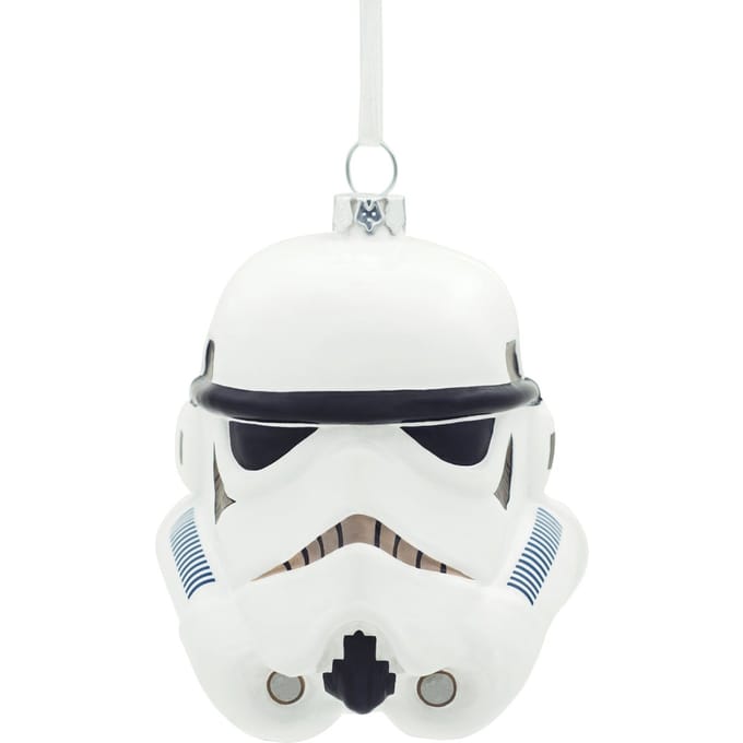 Hallmark Star Wars Glass Ornament - Stormtrooper Helmet