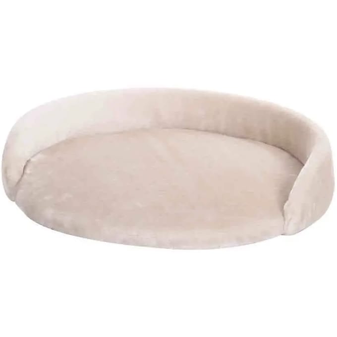 Ronde kattenkrabpaal met rand Nobby Pet De Luxe