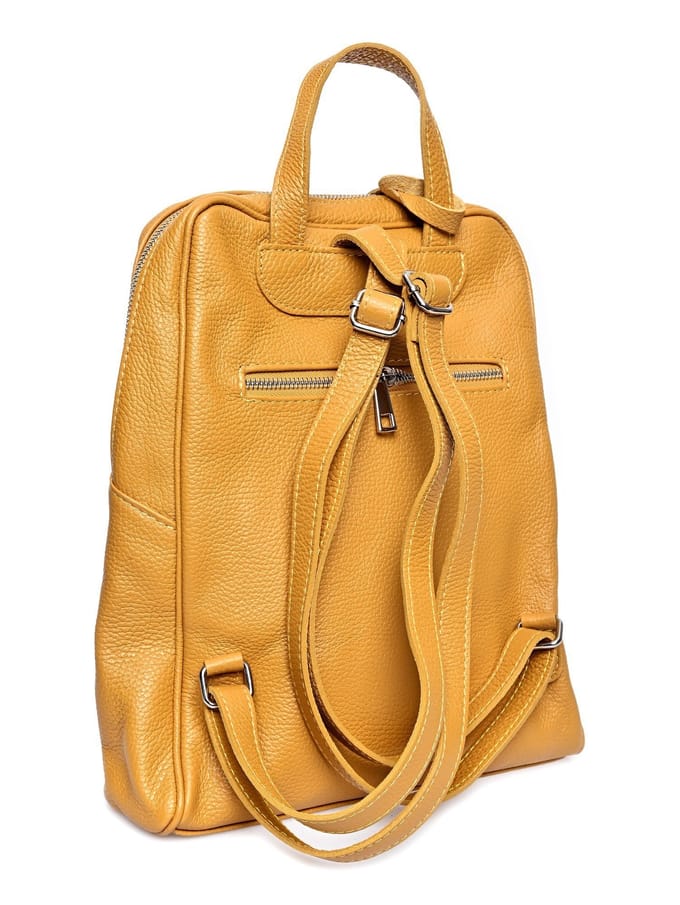 Roberta M Mosterd Rundleer Tas