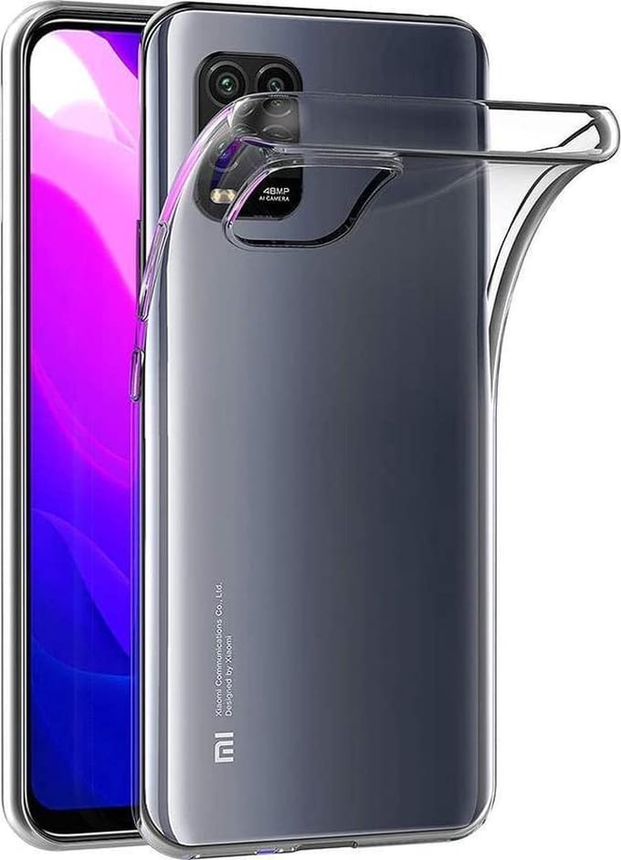 Silicone hoesje Geschikt voor: Xiaomi Mi 10 Lite - transparant