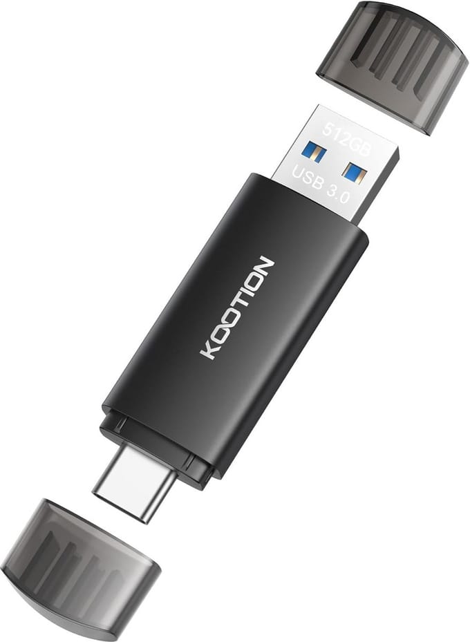 USB-C Stick 512 GB Opslaggeheugen