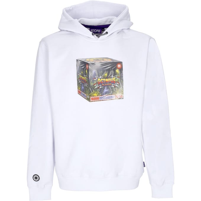 Blaster Hoodie Witte herenhoodie