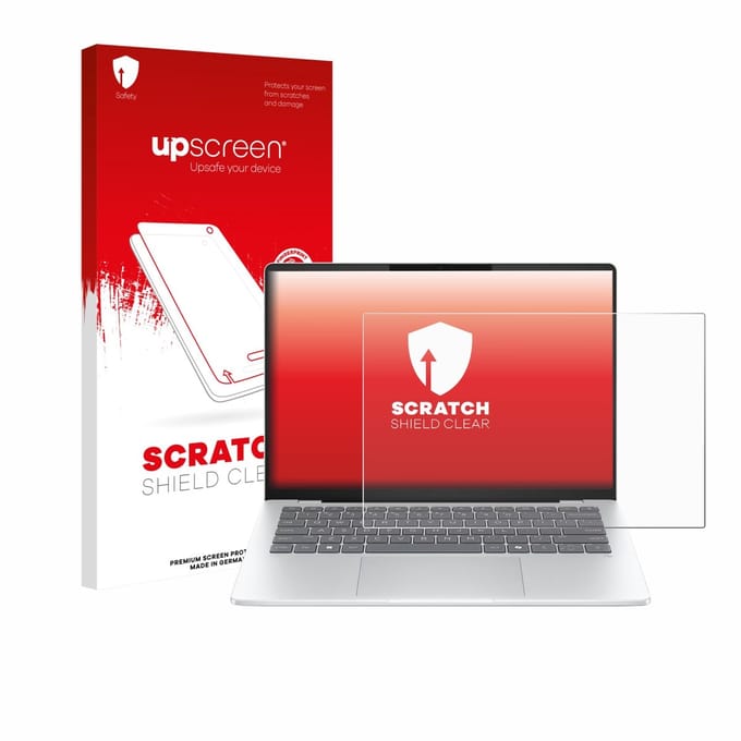 upscreen - Screenprotector voor HP OmniBook 5 14 - Folie Beschermfolie transparant
