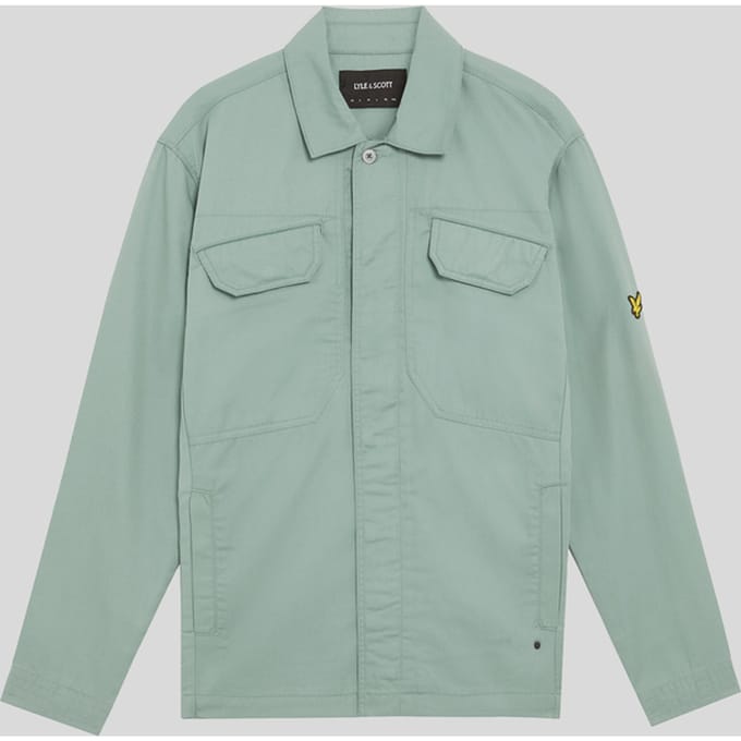 Multi Pocket Volledige Rits Overshirt