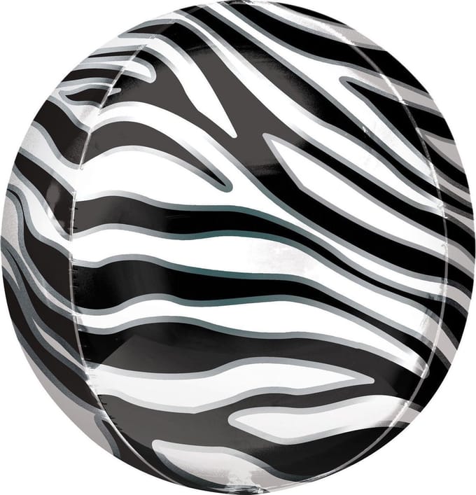 Amscan - Folieballon ORBZ Zebra print (45 cm)
