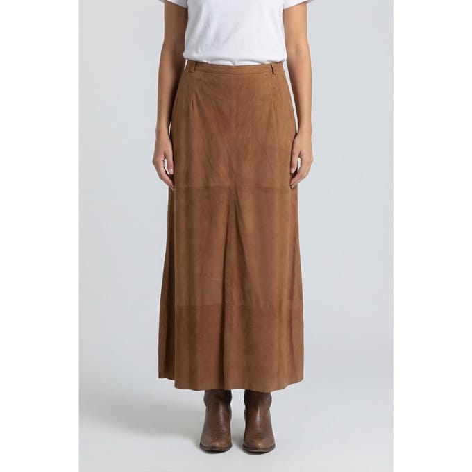 DNA Amsterdam Tiffany Cognac Taglia: 3 | Maxi gonne Outlet | Donna