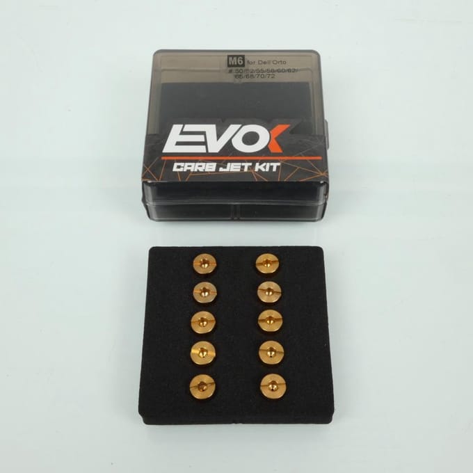 Gicleur de carburateur EVOK pour Auto Taille 50 à 72 Neuf