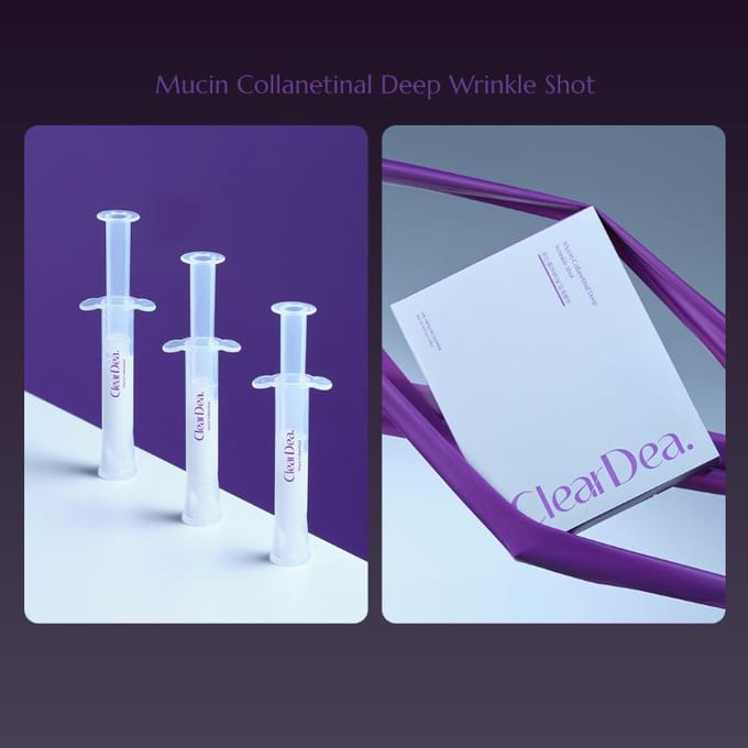 ClearDea - Mucin Collanetinal Deep Wrinkle Shot 4ml x 5 pcs 4ml x 5 pcs