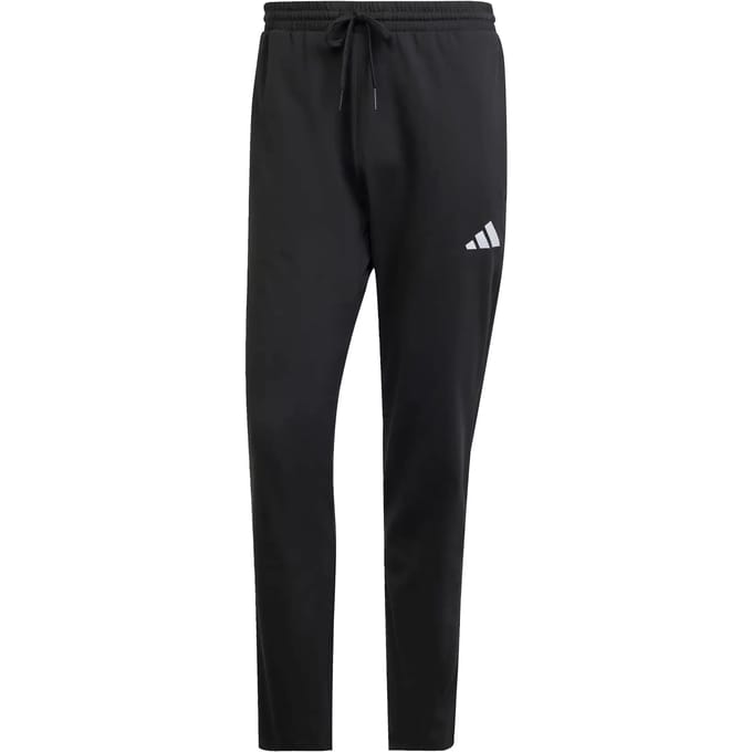 Adidas Essentials Small Logo Single Jersey Joggers Zwart S / Regular Man