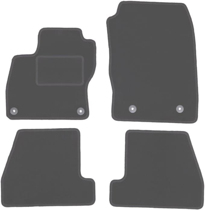 Grafiet automatten voor: Ford Focus MK3 FL sedan, stationwagen, hatchback (2017-2020)