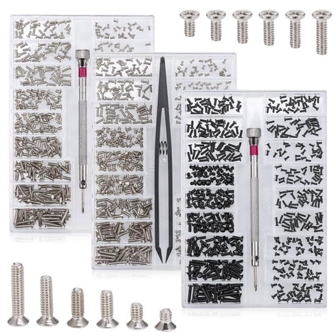 Store_9 - Kleine Schroevenset - Brilschroeven - Ideaal voor Reparatie