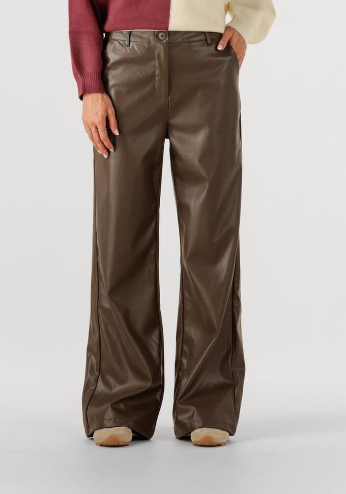 Ydence Pants Marlee Broeken Dames - Bruin - Maat M