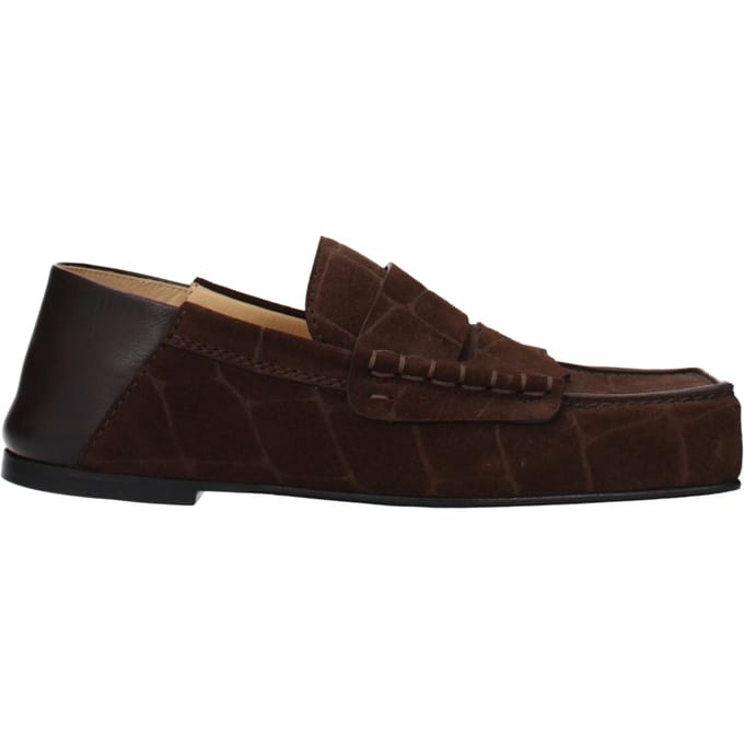 Jacquemus Bruine Leren Instaploafer