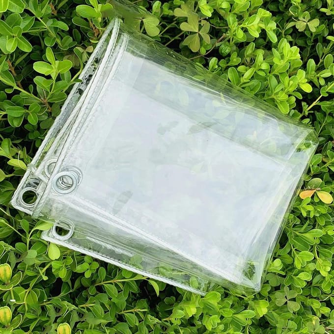 Afdekzeil - Transparant Zeil - Bescherming Buiten - Waterdicht PVC - 19 x 19 m - Transparant