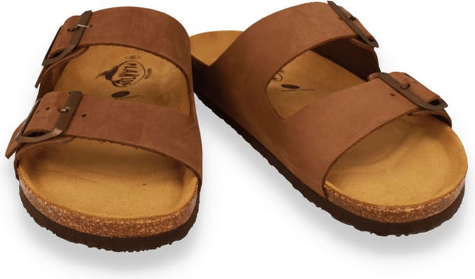 Plakton Heren Slipper Barna | Bruin | Maat: 42
