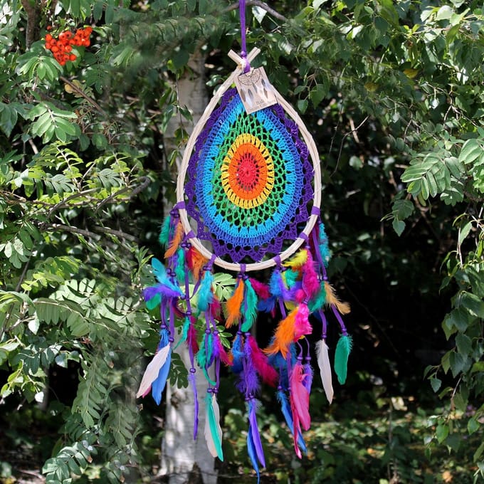 Bali Dreamcatchers - Grote Multi Teardrop