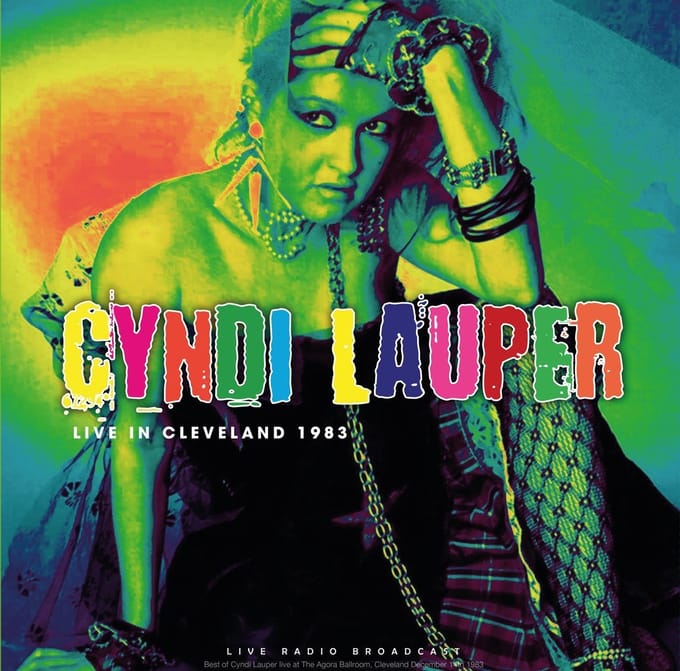 Cyndi Lauper - Live In Cleveland 1983 (LP)