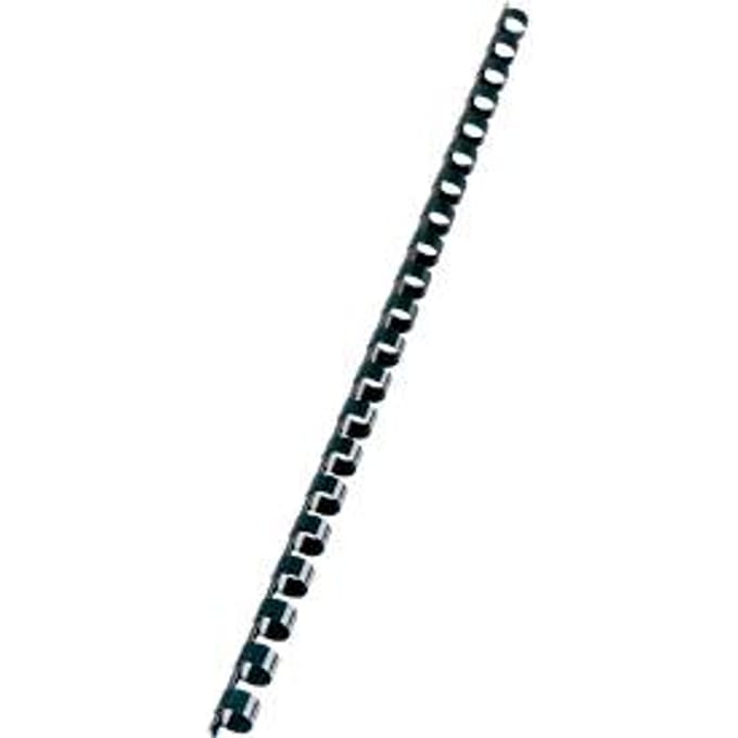 GBC Combbind bindruggen zwart - a4 - 10 mm - 100 stuks