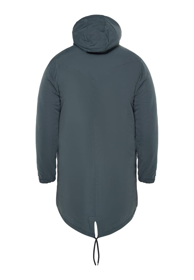 Mo Gewatteerde parka Heren Houtskool