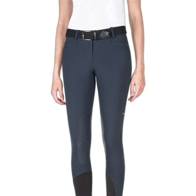 Equiline Rijbroek Ash X-grip Knie - maat 42 - blue