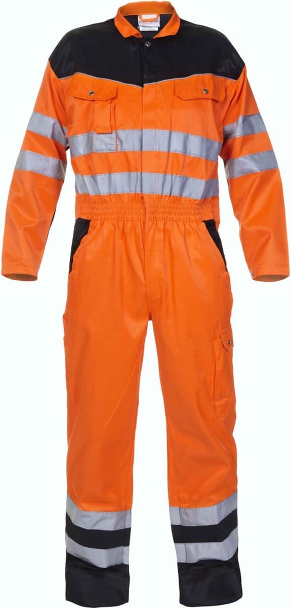 Hydrowear Hamilton overall | maat 48 | oranje, zwart