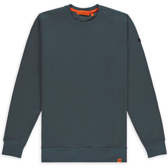 ASPACT Goos Crewneck Grey Taglia: S | Maglioni a maglia Outlet | Unisex | Grigio
