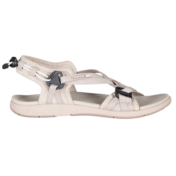 Trespass Dames Nessa Vissers Flatform Sandalen (Taupe)