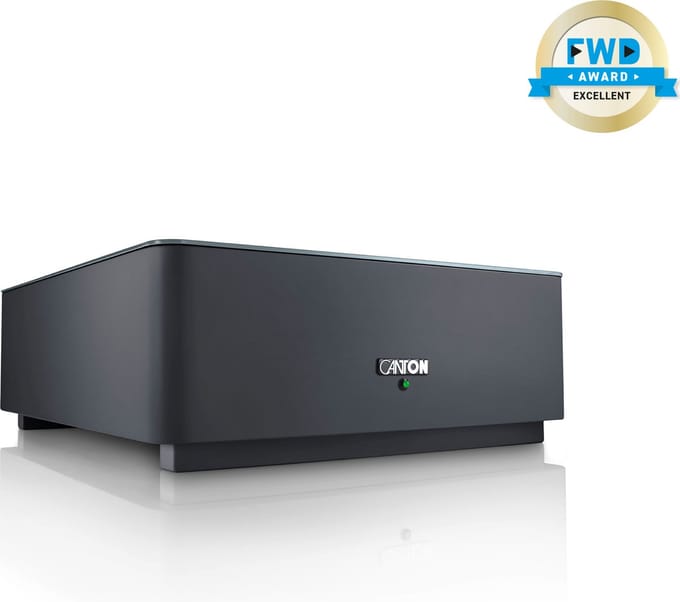 Canton Smart Sub 10 - Smart Actieve Subwoofer 8.6" - Compact Formaat - Draadloos - Zwart