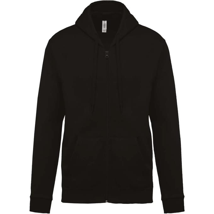 Kariban Sweater met rits en capuchon K479 - Black - L