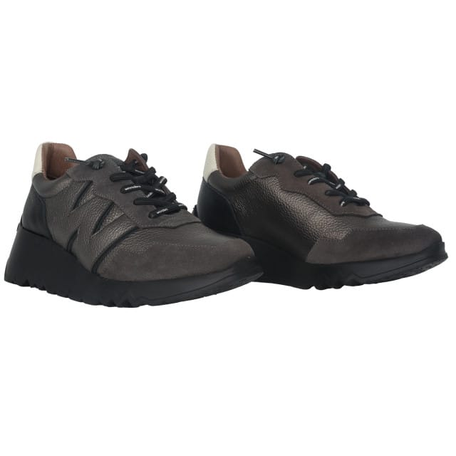 Wonders Track - dames sneaker - Grijs - maat 42 (EU) 9 (UK)