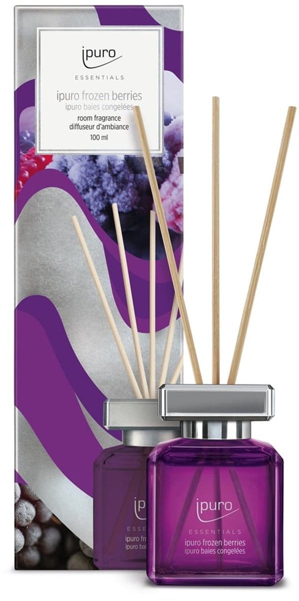 Geurstokjes Ipuro Essentials Frozen Berries 100ml