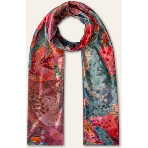 Oilily Amical Sjaal- maatOne size Bristol Blauw