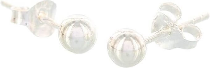 Karma Oorbellen Ball 3 mm Zilver