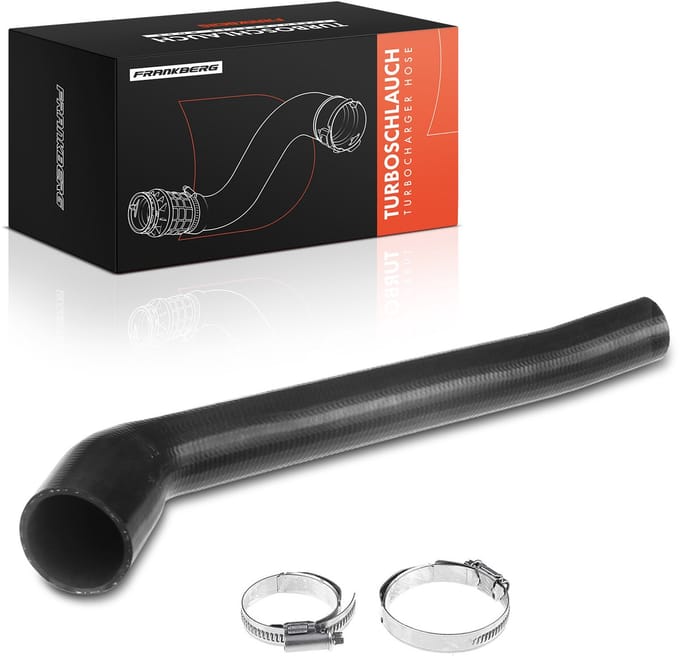 Frankberg 1x koelslang turbo ladeluchtkoeler voor Volvo C30 C70 S40