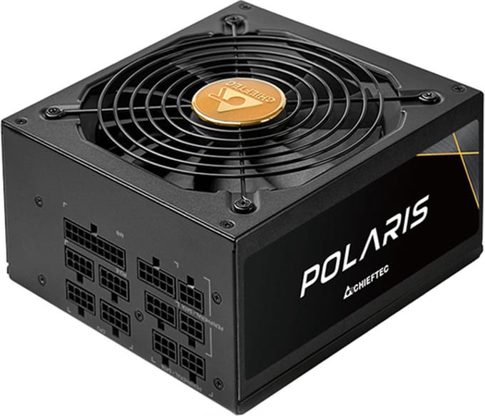 Chieftec Polaris Serie - Computervoeding - 1050 W - 80PLUS Gold - Modulaire Kabels