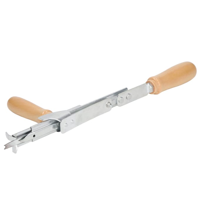 Machine à touffeter manuelle avec poignée en bois de hêtre DIY Antirouille Sûre Vitesse manuelle pour gray