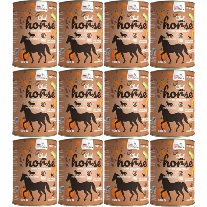 Syta Micha Chef - Natvoer Honden - Konijn met Groenten - 400g
