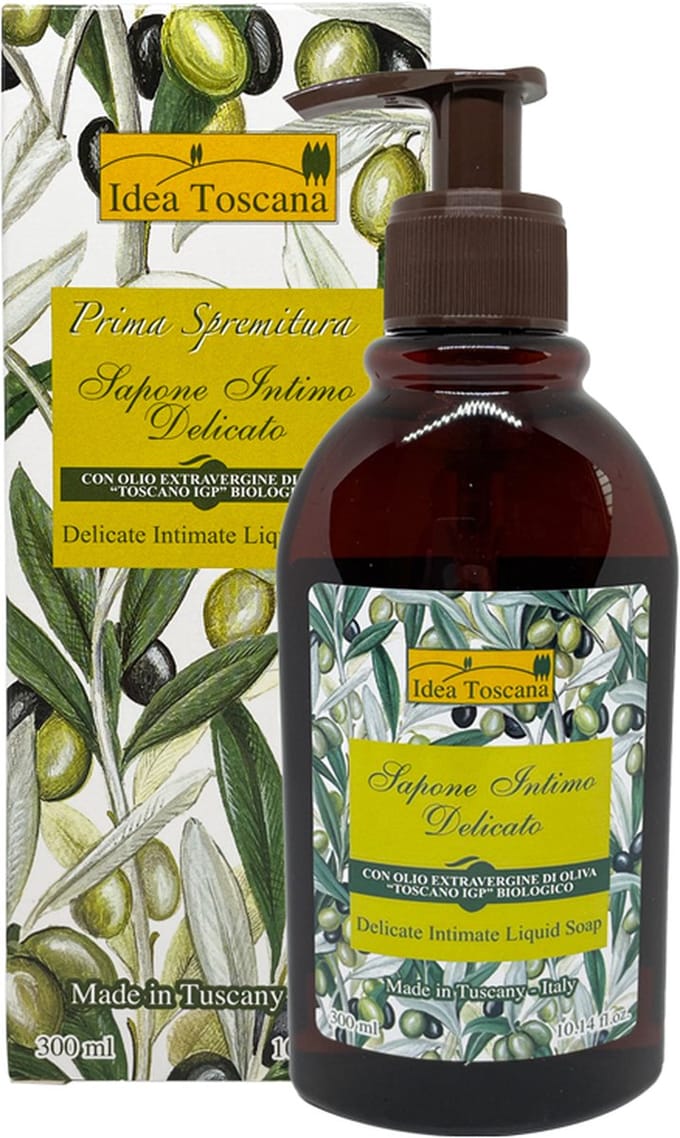 Idea Toscana - Delicate Intimate Liquid Soap 300ml - Met natuurlijke oliën & plantenextracten