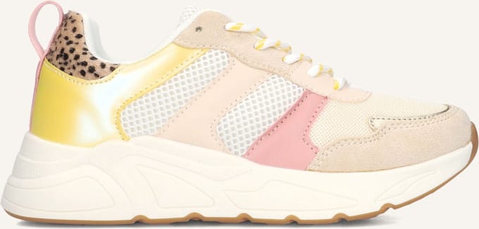 Omoda Zoë Sneakers - Meisjes - Beige - Maat 37