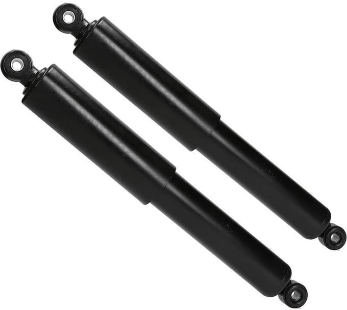 MKX Schokbrekerset custom 340mm Gilera Citta, Puch Maxi, Tomos zwart