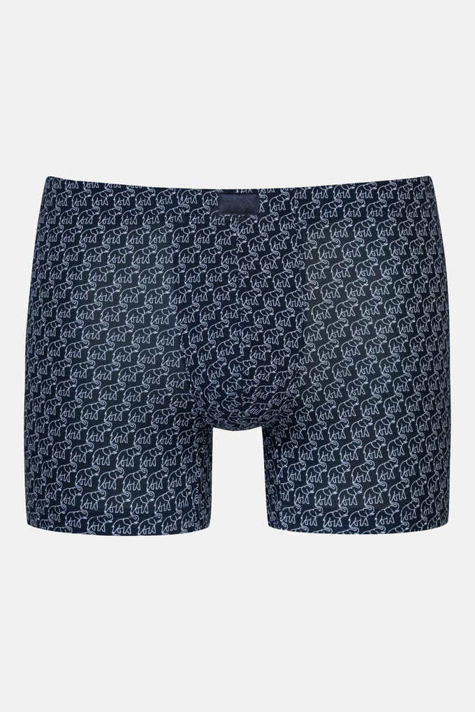 Boxershort Serie Elephant Walk Marineblauw