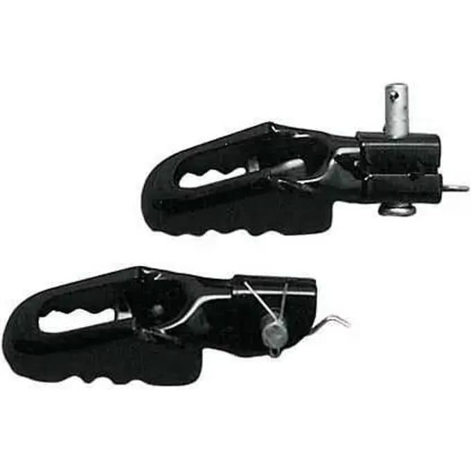 Paar motorfiets voetsteunen Brazoline TT
