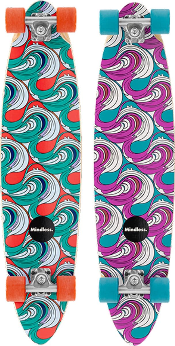 Mindless Longboard Swift Pintail 36 Lang Longboard met Pintail Vorm