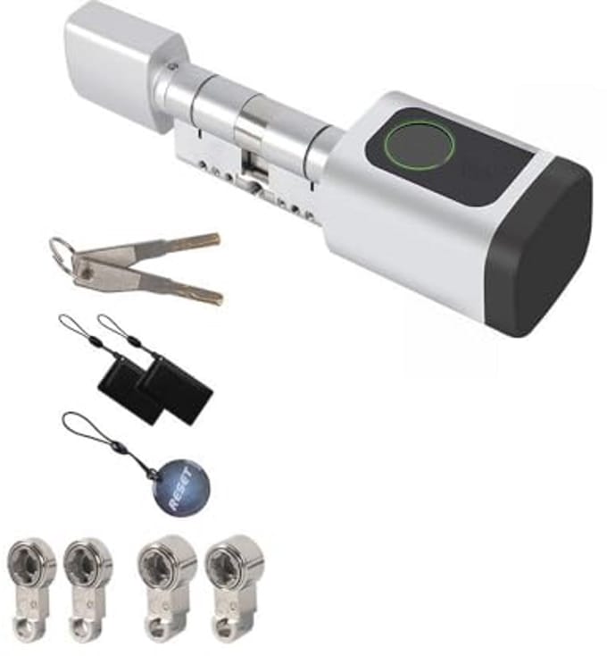 Bluetooth Smart Deurslot met Vingerafdruk en App Controle - IP54 Waterdicht