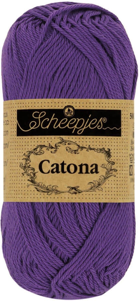 Scheepjes Catona 25gr - 521 Deep Violet