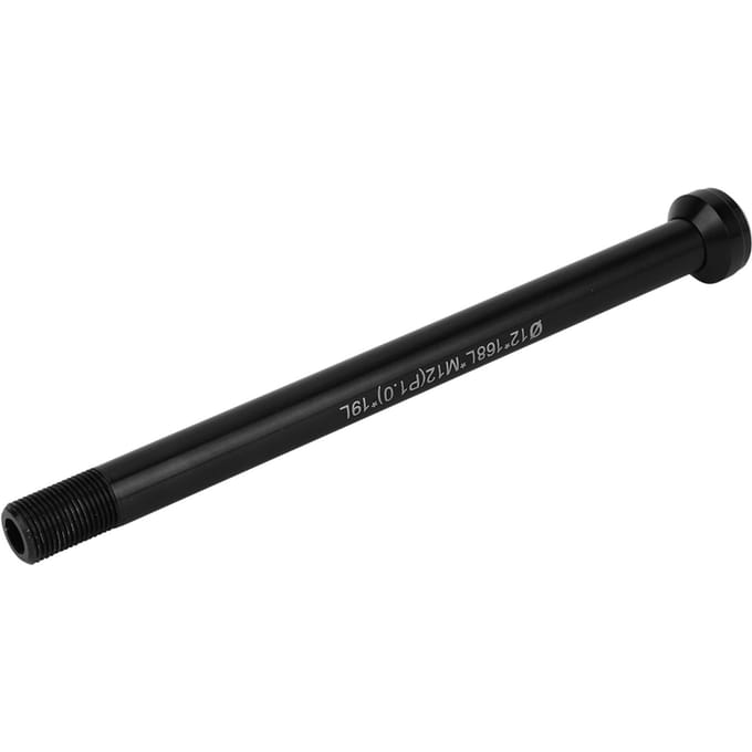 Fiets Achtervork Steekas Snelspanner Fiets Reparatie Vervanging voor 142*12 Draad 1.0 black
