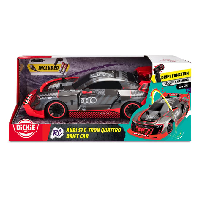 Dickie Toys 201106011 1:16 RC modelauto voor beginners Elektro Drift Incl. batterijen