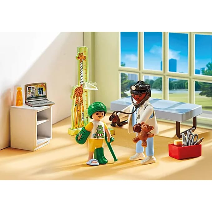 PLAYMOBIL My Life Kinderarts met teddybeer - 71619